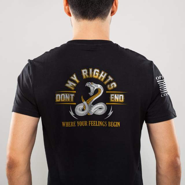 My Rights Don't End Men's Tee