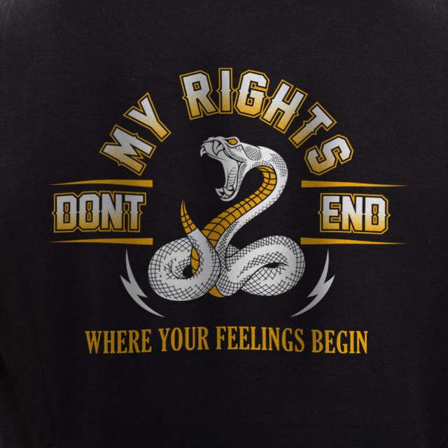 My Rights Don't End Men's Tee