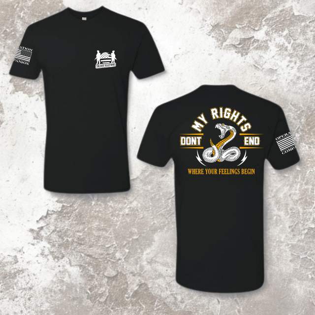 My Rights Don't End Men's Tee