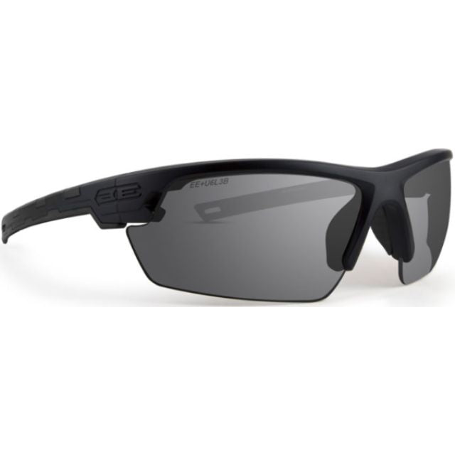 Epoch Link sunglasses side view showing rubber inlay and hinges