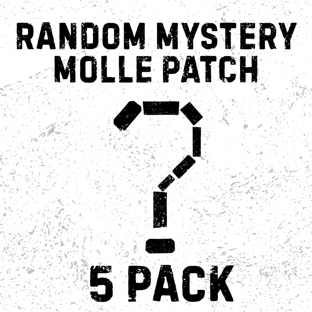 Mystery MOLLE Patch 5-Pack – Patriotic Black Friday Special