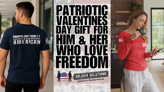 Patriotic Valentine’s Day Gifts for Him & Her Who Love Freedom