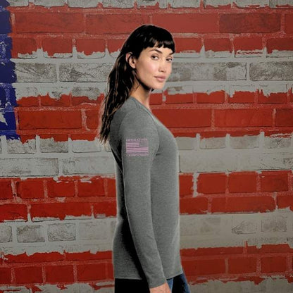 Never Depend On A Man Long Sleeve Tee