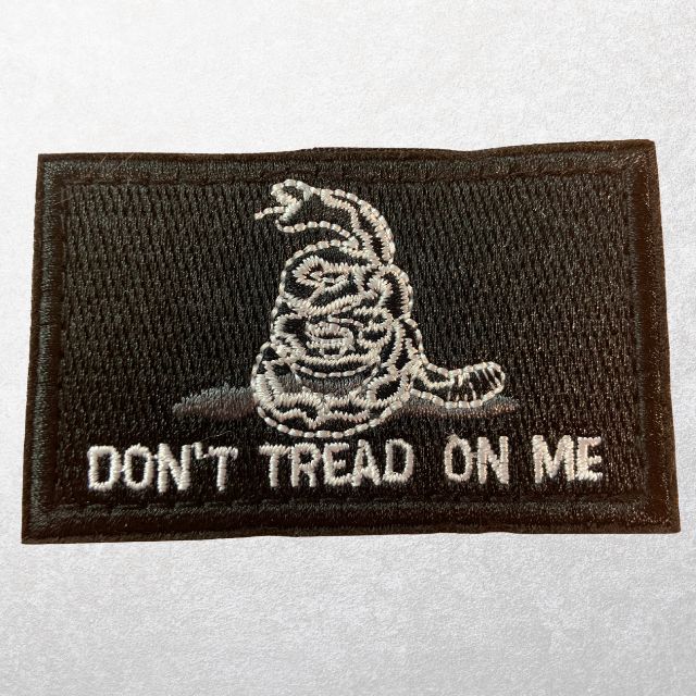 MOLLE patch green border Don’t Tread On Me morale patch Patriotic Patch