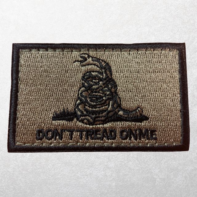 MOLLE patch OD green Patriotic Patch Don’t Tread On Me for plate carriers and gear