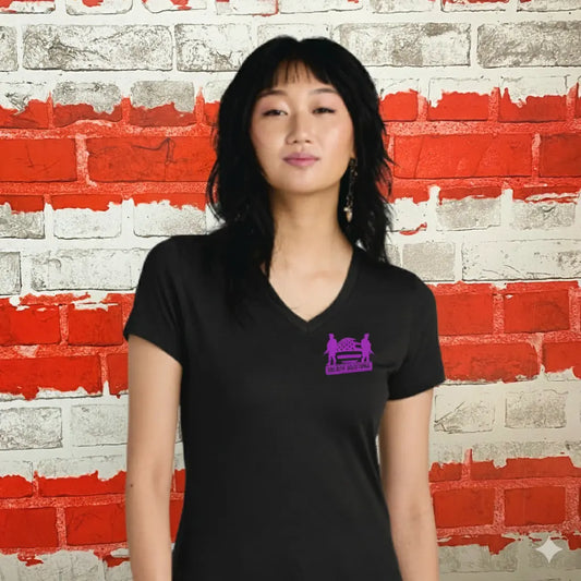Front view of Strapped women’s black tank top from Soldier Solutions