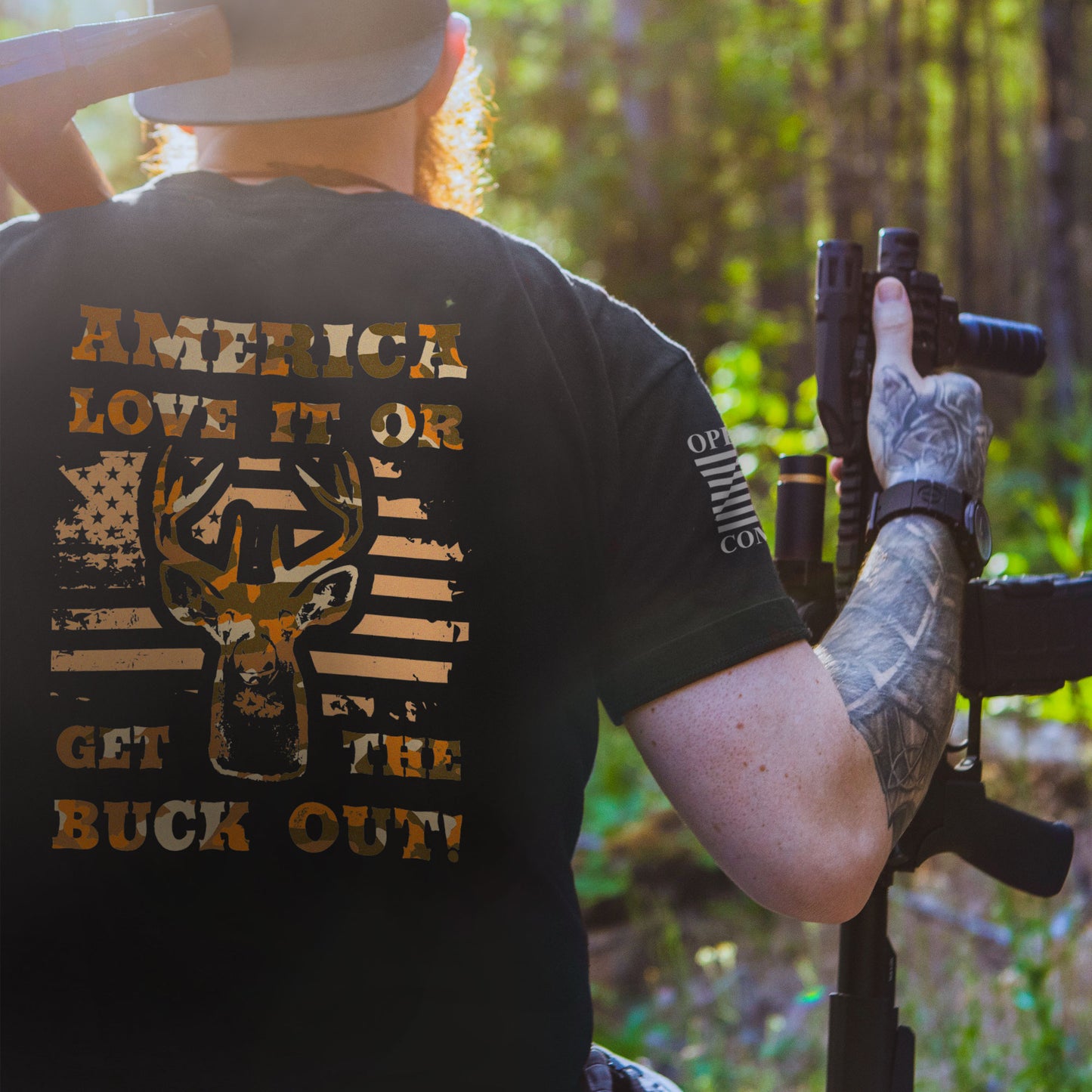 America, Love it or Get the Buck Out!