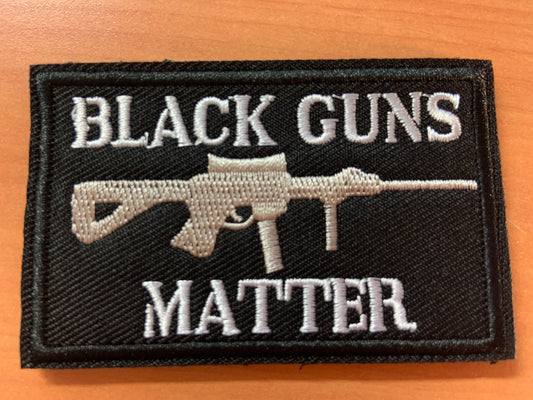 Black Guns Matter Patch