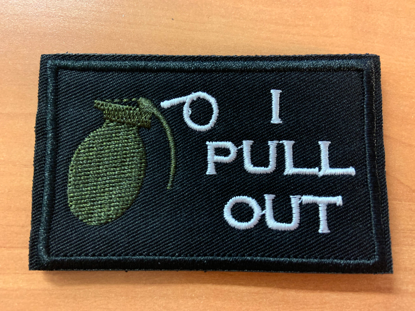 I Pull Out Patch