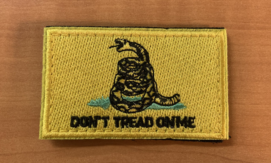 Don't Tread on Me Patch Green and Tan