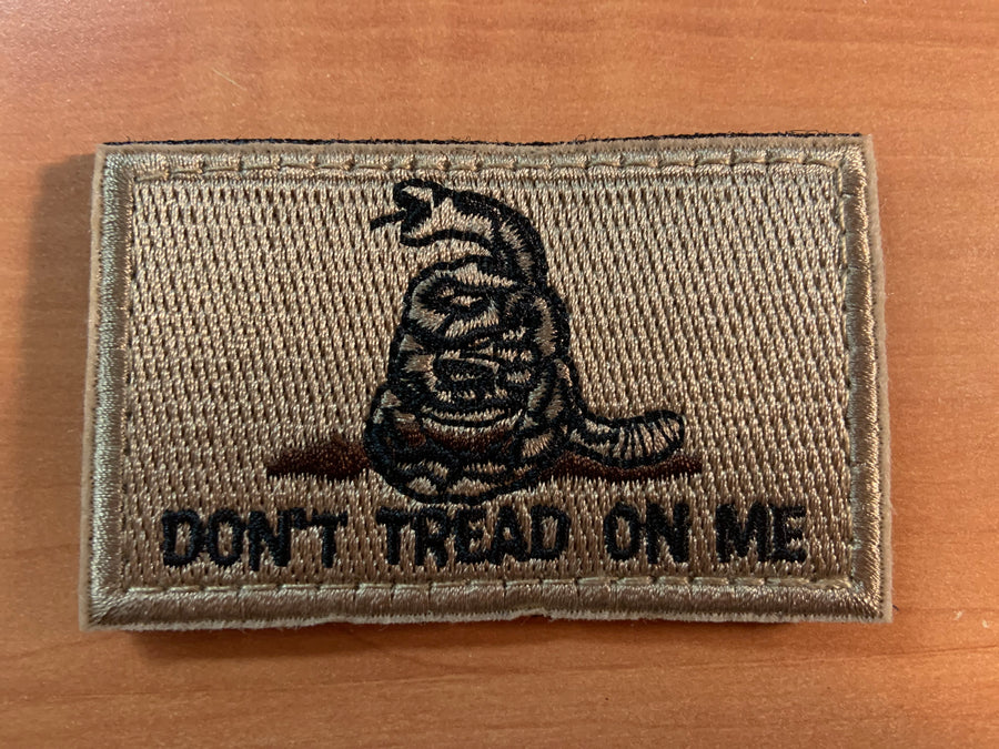 NO STEP ON SNEK FLAG PATCH GASDEN Don't Tread on Me TACTICAL ARMY MEME